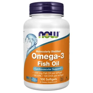 NOW Foods, Omega-3 Fish Oil 1000 mg (100 Softgels)