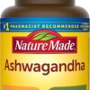 Nature Made Ashwagandha Capsules 125mg for Stress Support, 60 Capsules