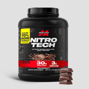 MuscleTech Whey Protein Powder (Milk Chocolate, 4LB) - 30g Protein